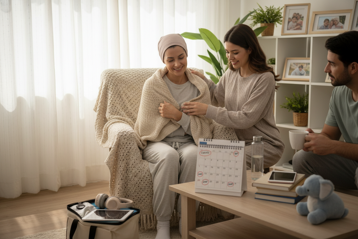 Preparing for breast cancer chemotherapy treatment journey